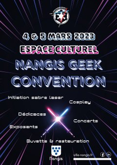 Nangis Geek Convention - Le Programme