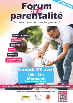 Forum de la parentalité : flyer