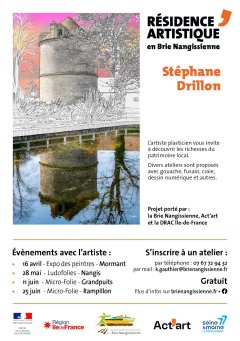 Résidence Stéphane Drillon - Flyer