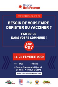 Bus dépistage & vaccination - 25/02/2022