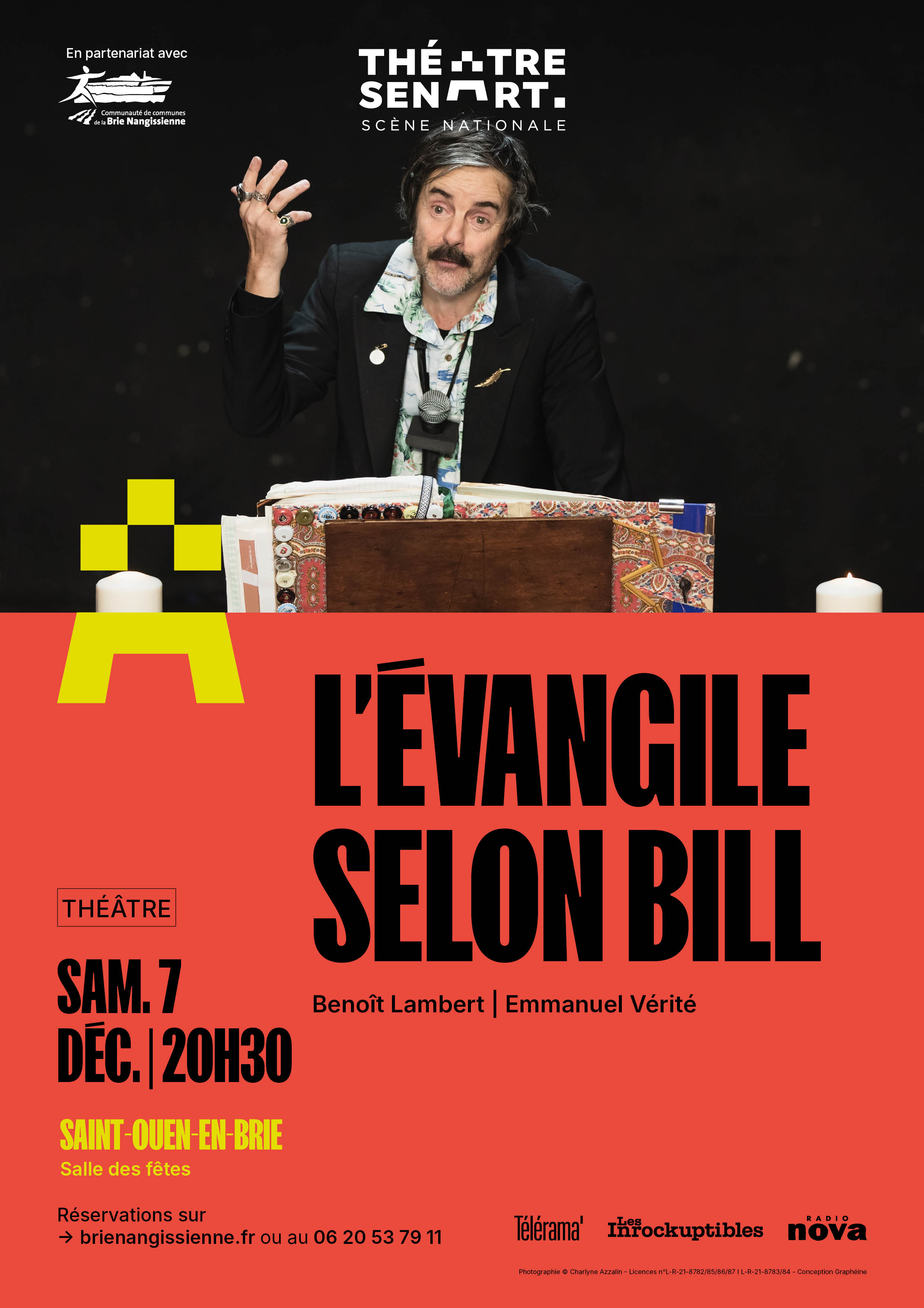 AFFICHE A4 - L'ÉVANGILE - SAINT OUEN