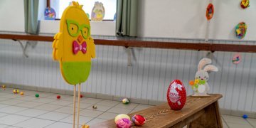 Avril - La chasse aux oeufs au Relais Petite Enfance