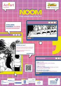 Affiche NOOM : Atelier manga