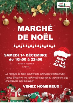 Marché de Noël 2024 - Verneuil-l'Étang